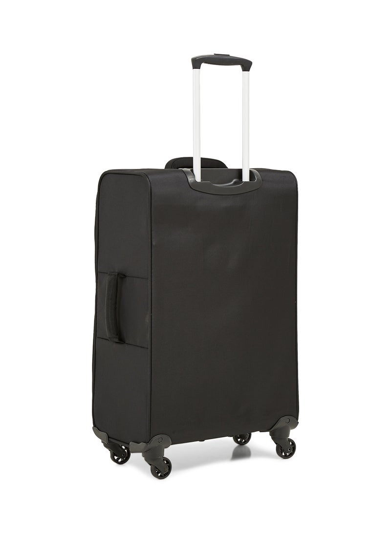 Regency Softside Medium Check in Luggage Trolley Black - Image 2