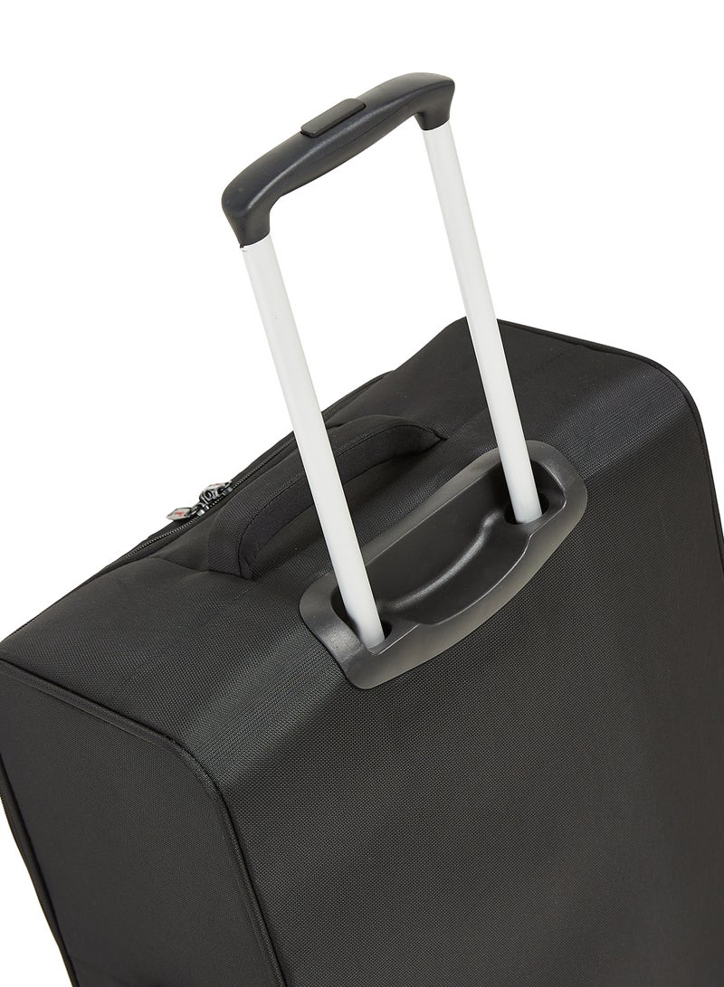 Regency Softside Medium Check in Luggage Trolley Black - Image 4