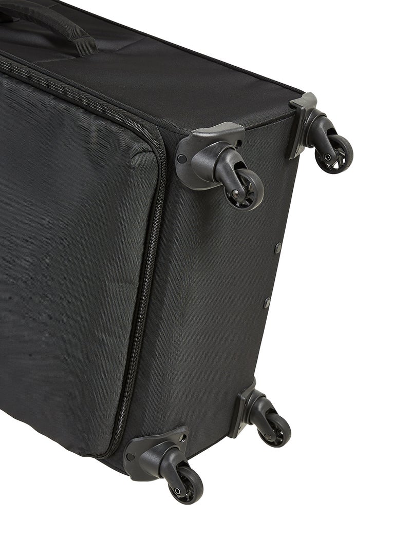 Regency Softside Medium Check in Luggage Trolley Black - Image 5