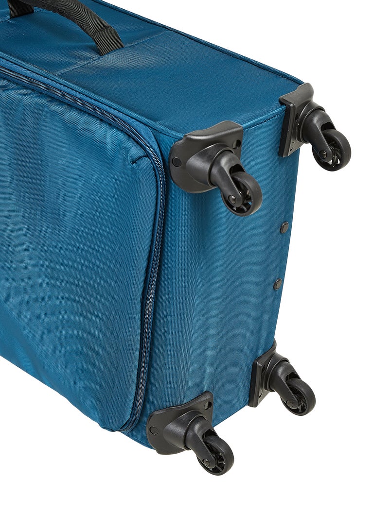 Regency Softside Medium Check in Luggage Trolley Turquoise - Image 5