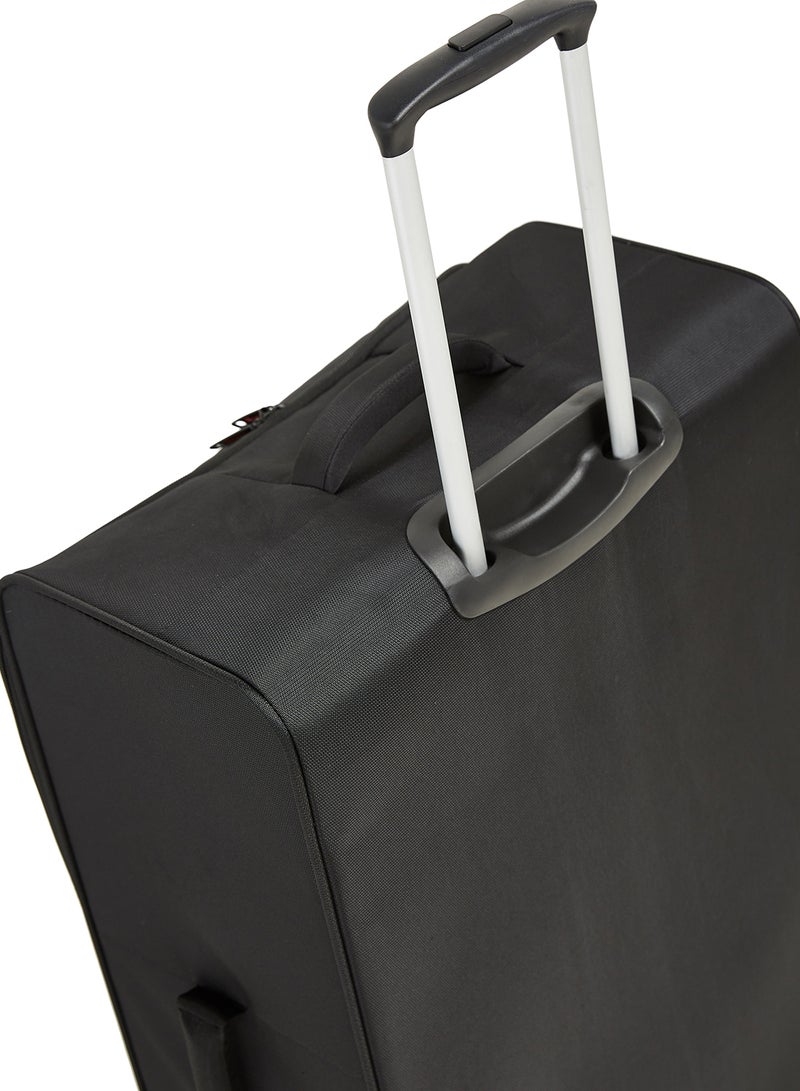Regency Softside Large Check in Luggage Trolley Black - Image 4