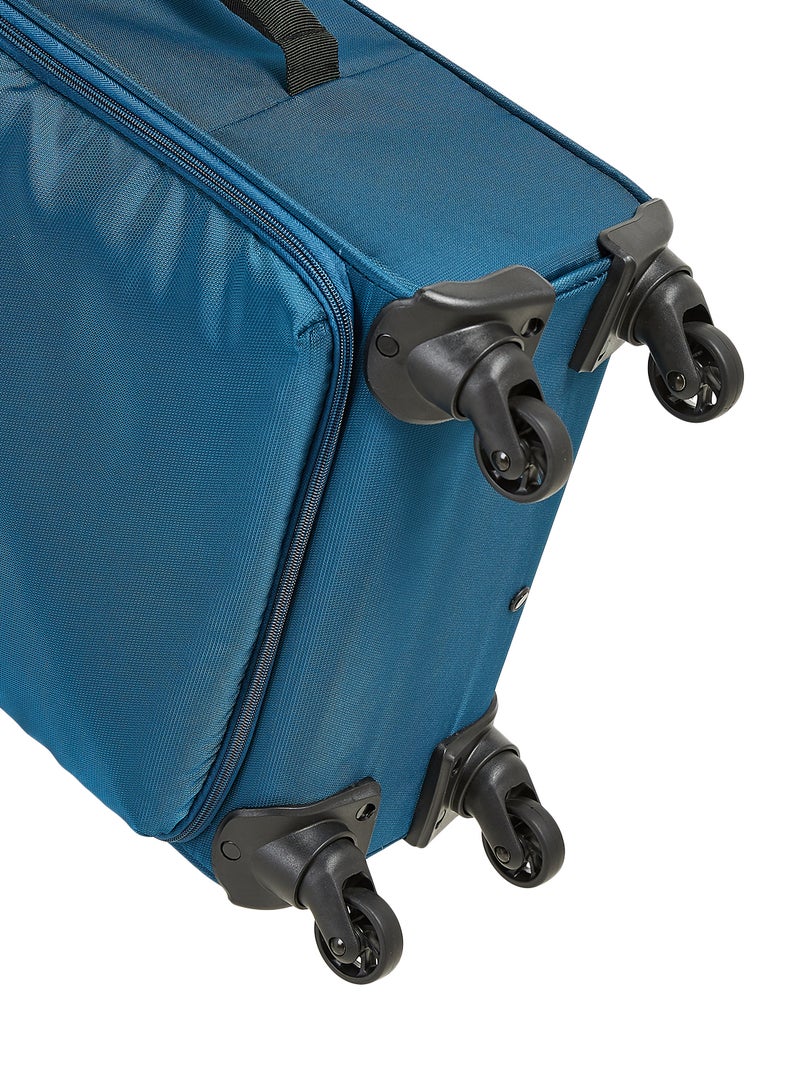 Regency - Softside Small Cabin Luggage Trolley Turquoise - Image 1