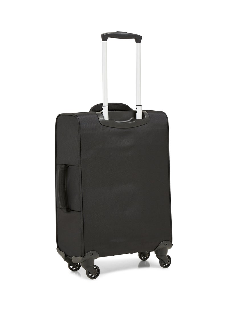 Regency Softside Small Cabin Luggage Trolley Black - Image 2