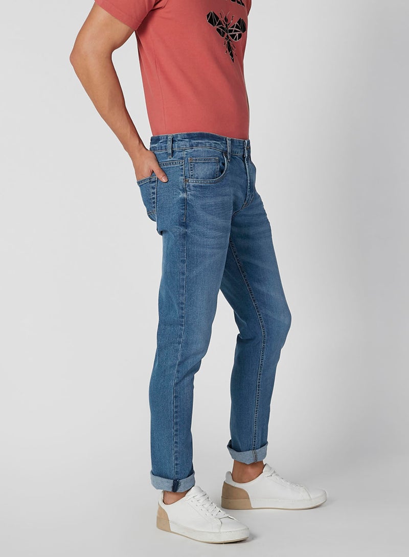Regular Jeans Blue