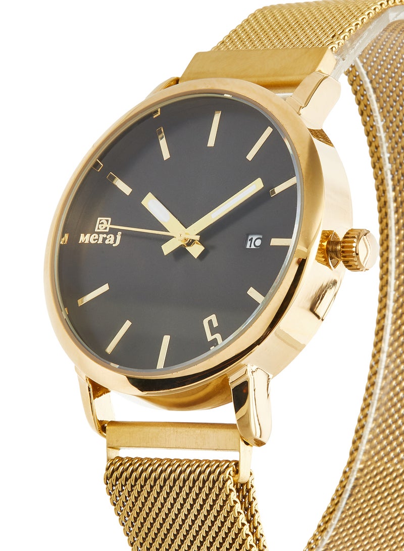 MERAJ men Alloy Analog Wrist Watch MAGNET10024GP - Image 2