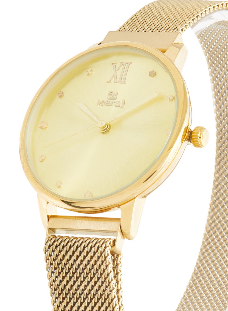 MERAJ - girls Alloy Analog Wrist Watch WEAR10099GP - Image 1