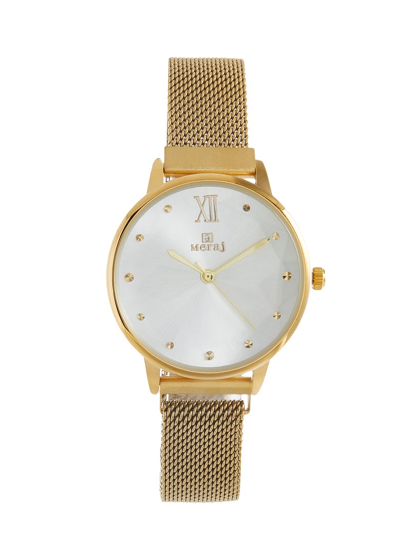 MERAJ - girls Alloy Analog Wrist Watch WEAR10099GPST - Image 1