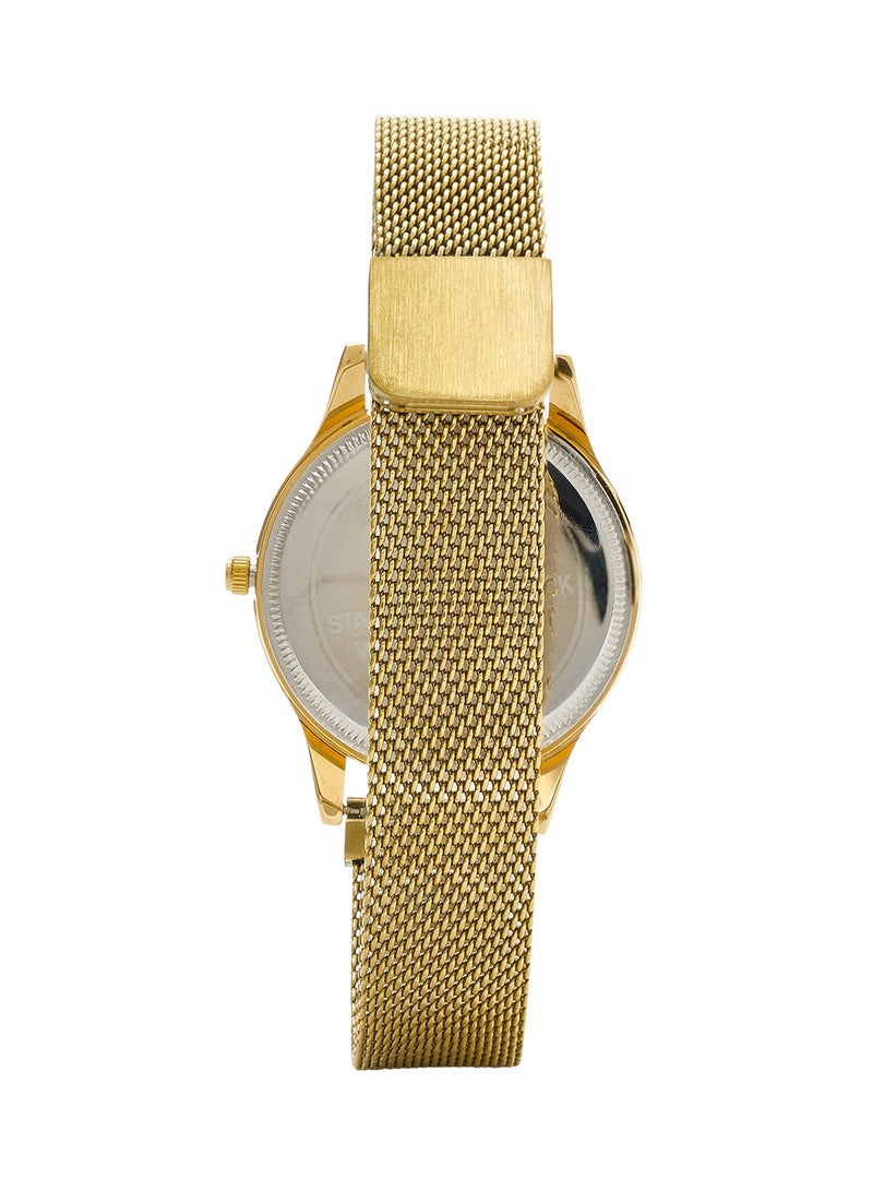 MERAJ girls Alloy Analog Wrist Watch 10004GPST - Image 3