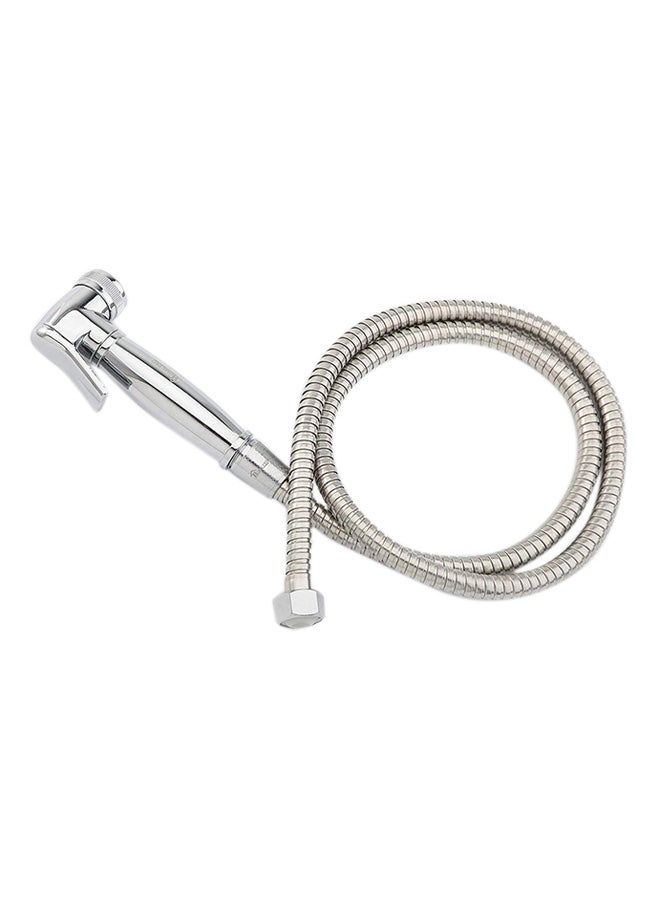 Home Pro - Shataf Bidet Sprayer Silver 1.2meter - Image 1