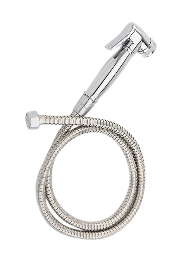 Home Pro - Shataf Bidet Sprayer Silver 1.2meter - Image 1