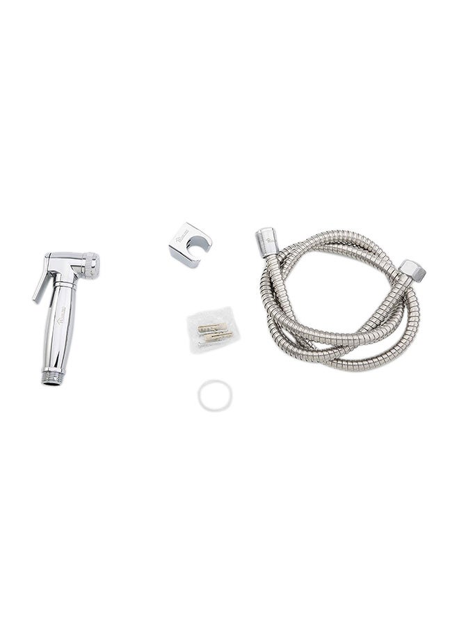 Home Pro - Shataf Bidet Sprayer Silver 1.2meter - Image 1