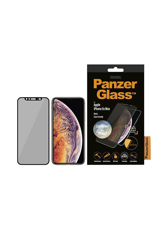 PanzerGlass Screen Protector For Apple iPhone XS Max Black  - Image 2
