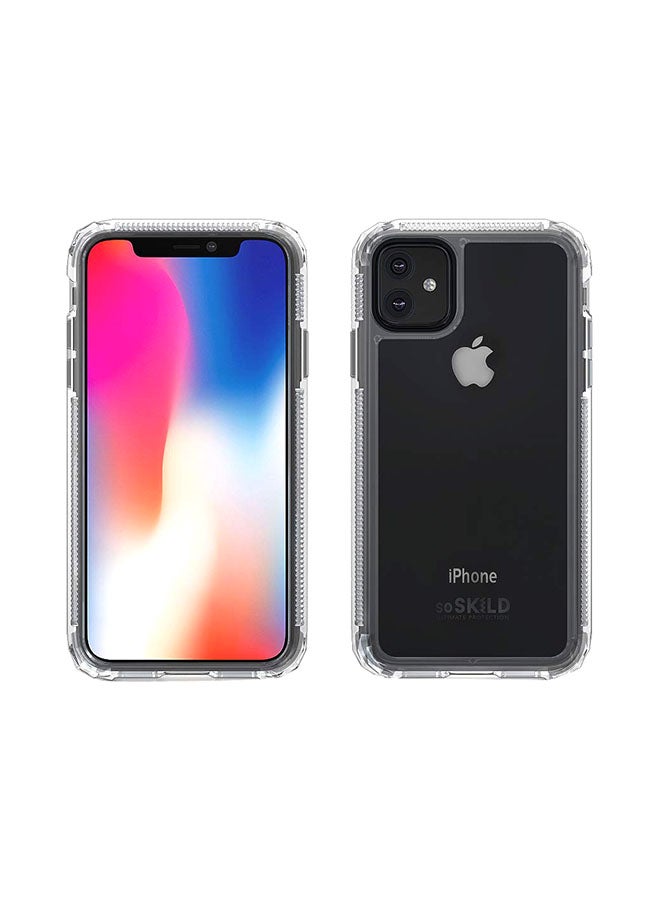 soSKILD Defend 2.0 Impact Case Transparent & Tempered Glass for iPhone 11 Pro Max Clear  - Image 3