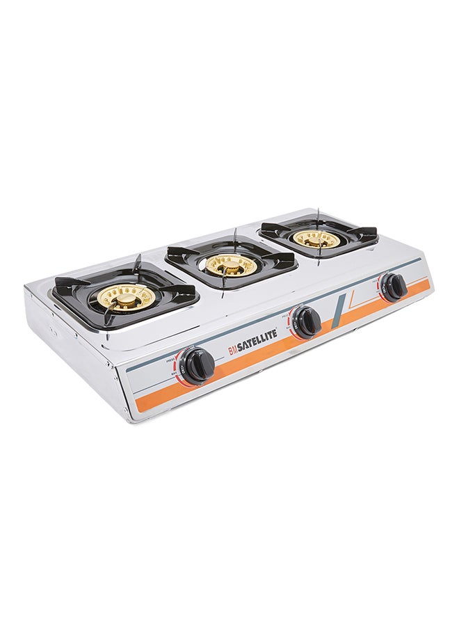 BM SATELLITE 3-Burner Steel Oven NS-303 Silver - Image 2