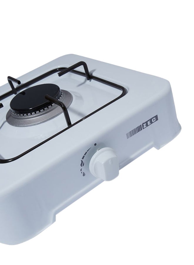 زيك موقد غاز يوضع أعلى الطاولة بشعلة واحدة ZGB-801 أبيض/أسود - Image 3