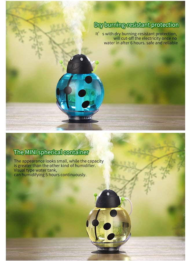 Gulfdealz Beetle Shaped USB Humidifier HQM6 - JC02 Yellow/Black - Image 4