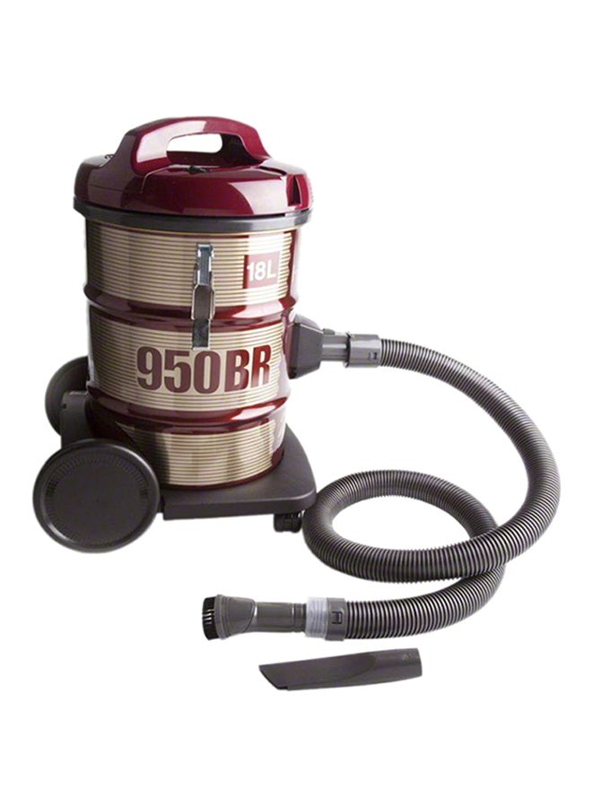 هيتاشي مكنسة كهربائية بقدرة 2000 وات 18 L 2000 W CV950Y-SS220-WR أحمر/ذهبي - Image 1