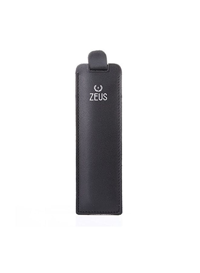 زيوس مشط لحية للجيب مع حقيبة بني - Image 4