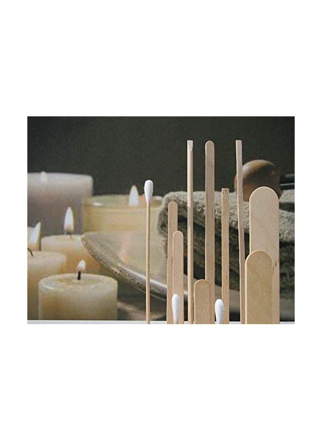Perfect Stix Pack Of 100 Waxing Applicator Sticks Beige 6inch - Image 3