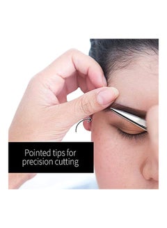 Mehaz Eyebrow And Moustache Scissors Silver  - Image 2
