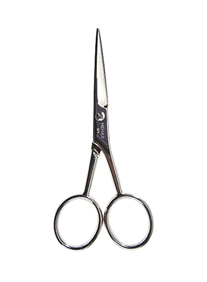 Mehaz - Eyebrow And Moustache Scissors Silver - Image 1