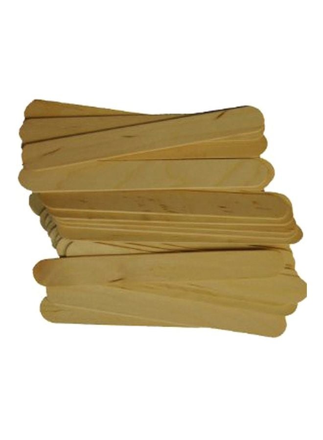 بيرفيكت ستيكس مجموعة أعواد تطبيق الشمع مكونة من 400 عود بيج - Image 1