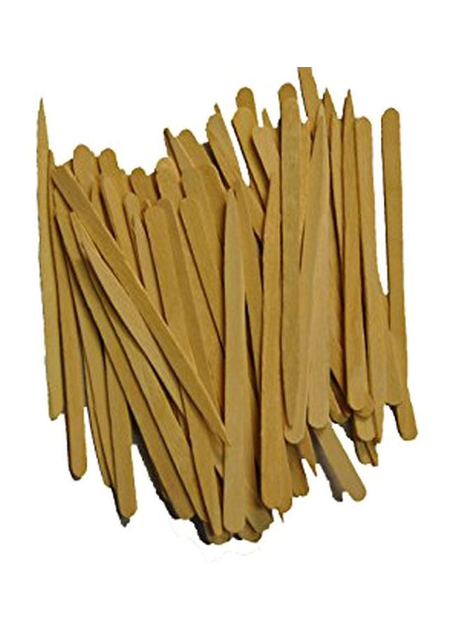 بيرفيكت ستيكس مجموعة أعواد تطبيق الشمع مكونة من 400 عود بيج - Image 4