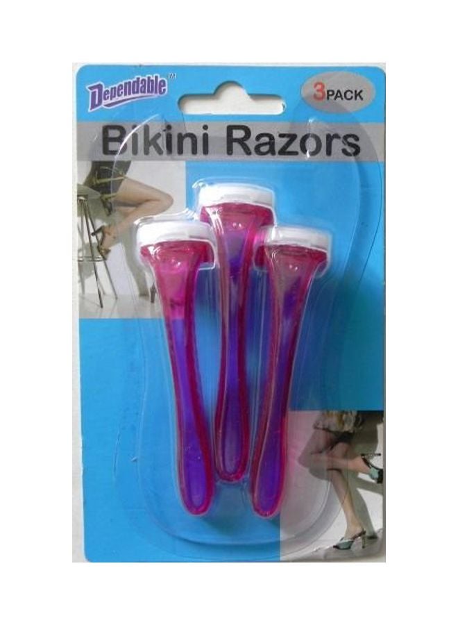 Dependable Pack Of 2 Bikini Razor Blue - Image 1