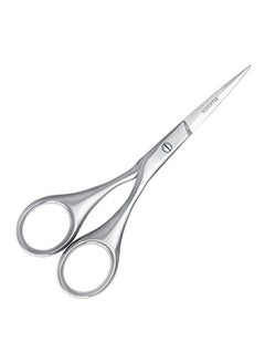 Hairpal Beard, Mustache Trimming Scissors Silver 5inch - v1569221381/N29273188A_1