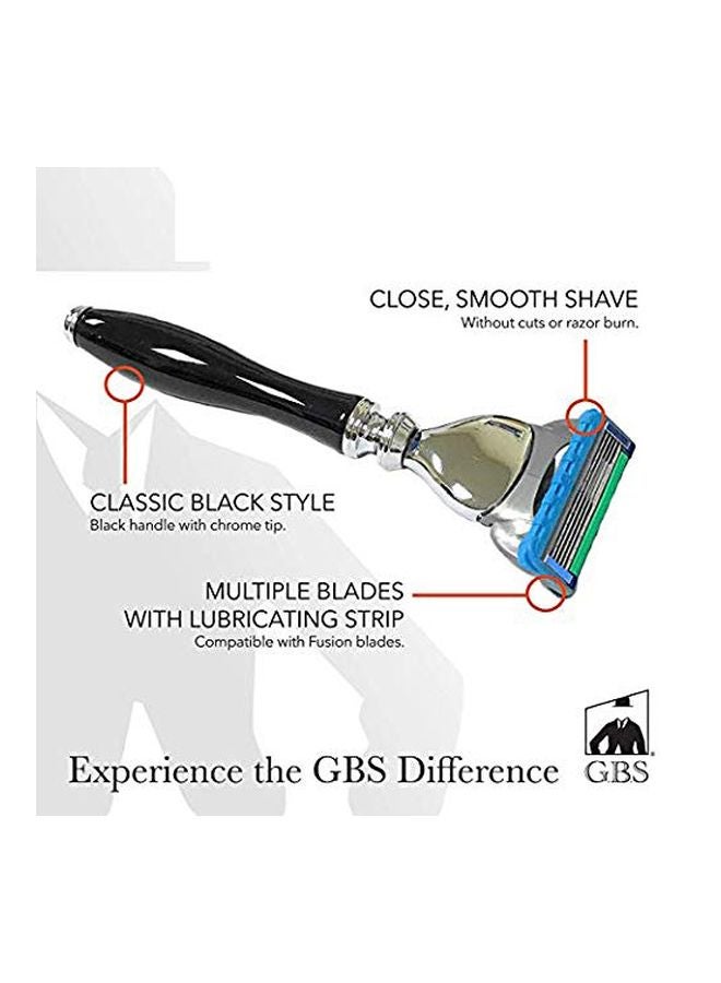 G.B.S 5 Blade Precision Fusion Razor blue/Black - Image 2