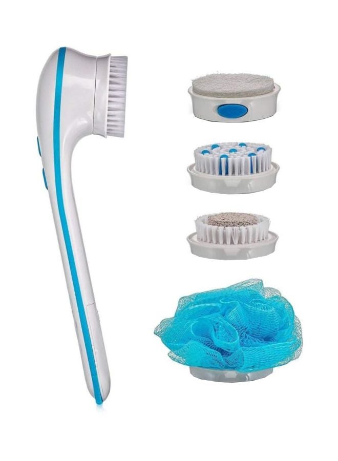 5-In-1 Spinning Spa Bath Brush White/Blue - v1569221495/N29298106A_1