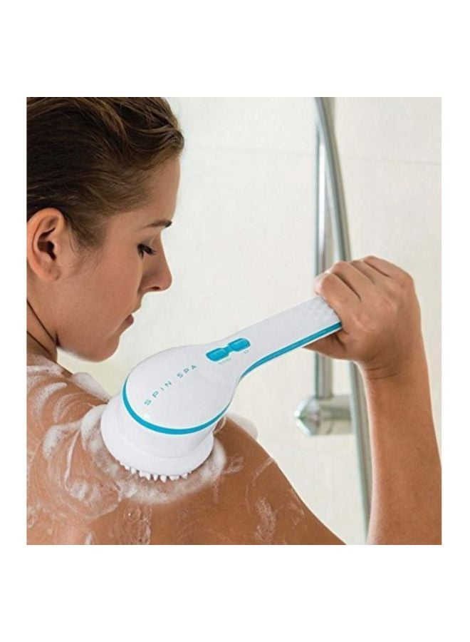 5-In-1 Spinning Spa Bath Brush White/Blue - v1569221496/N29298106A_2