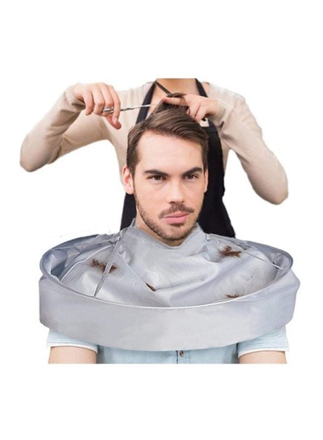 Pink Pari - Waterproof Hair Cutting Fold Cloak Umbrella Cape Grey - Image 1