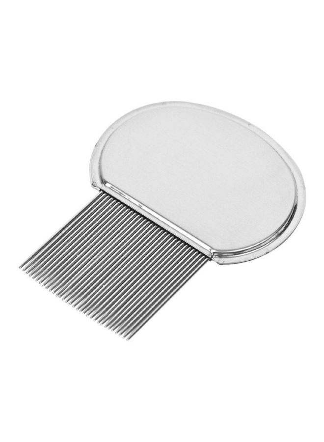 كيو دي مشط شعر احترافي لعلاج القمل فضي - Image 1