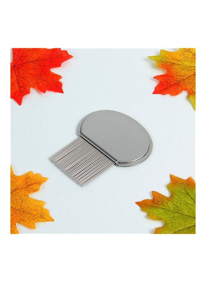 كيو دي مشط شعر احترافي لعلاج القمل فضي - Image 3