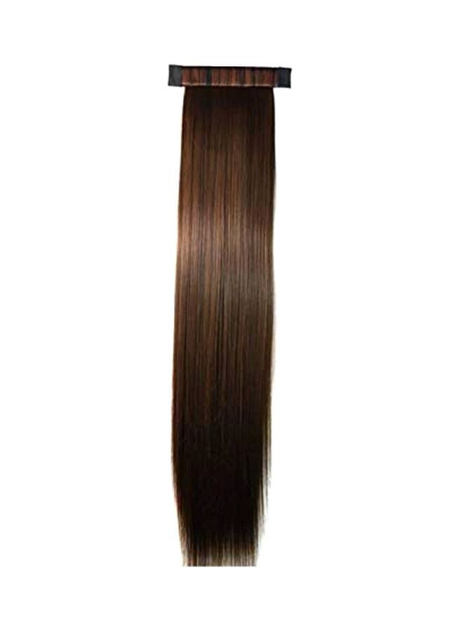Wizme Straight Ponytail Hair Extension Dark Brown 30grams - Image 1