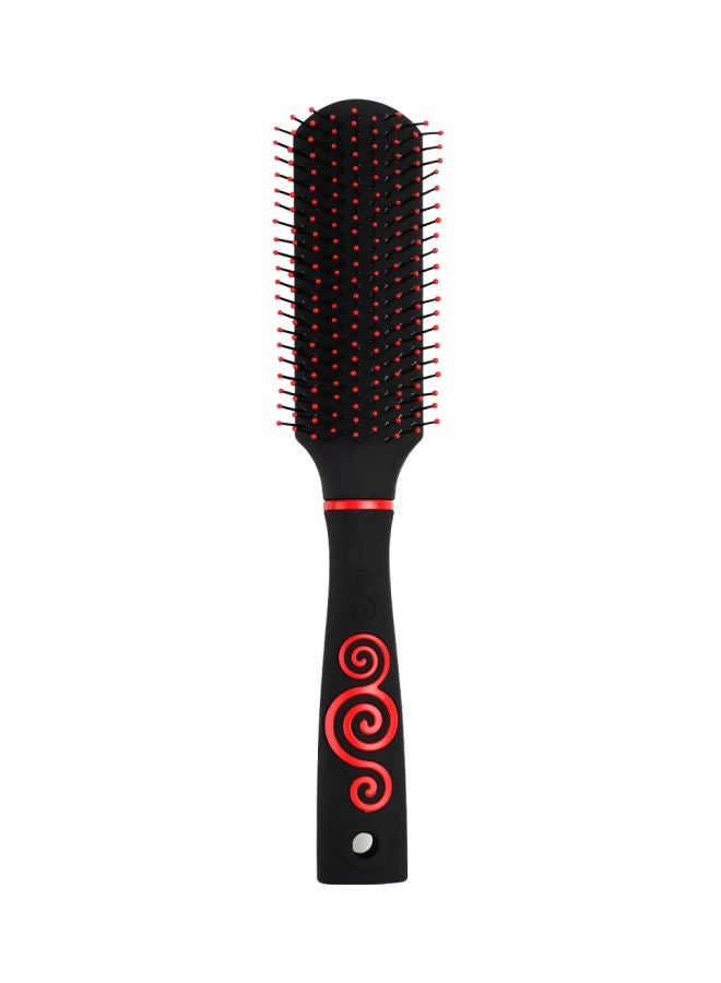 AGARO Royal Paddle Hair Brush Black/Red  - Image 1