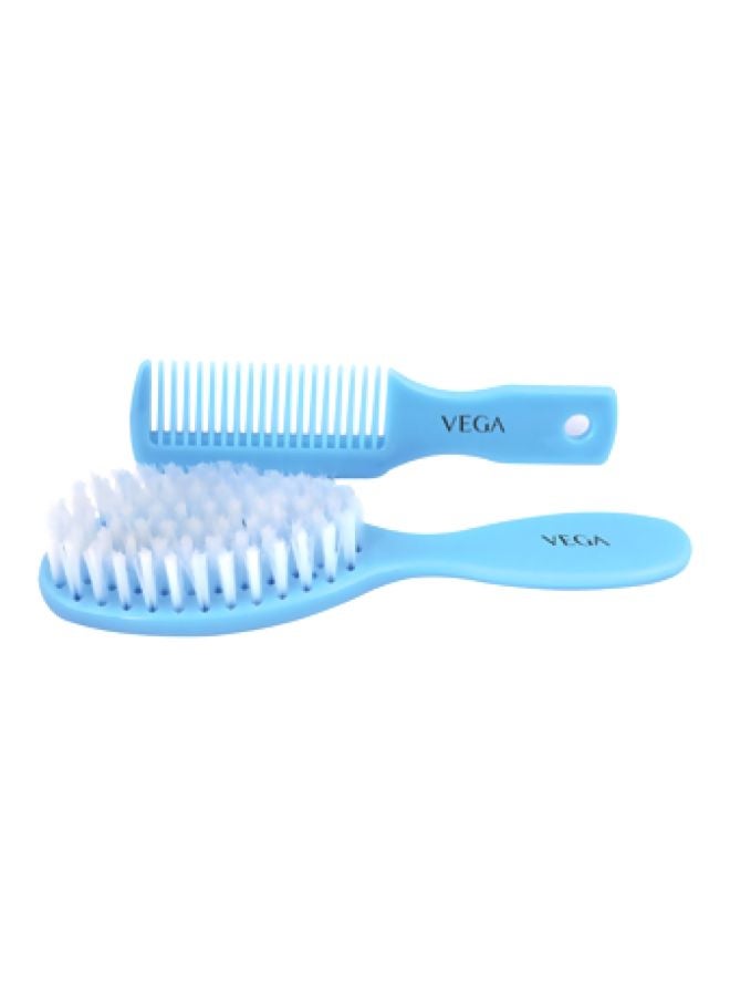 Vega Baby Brush With Comb Set 