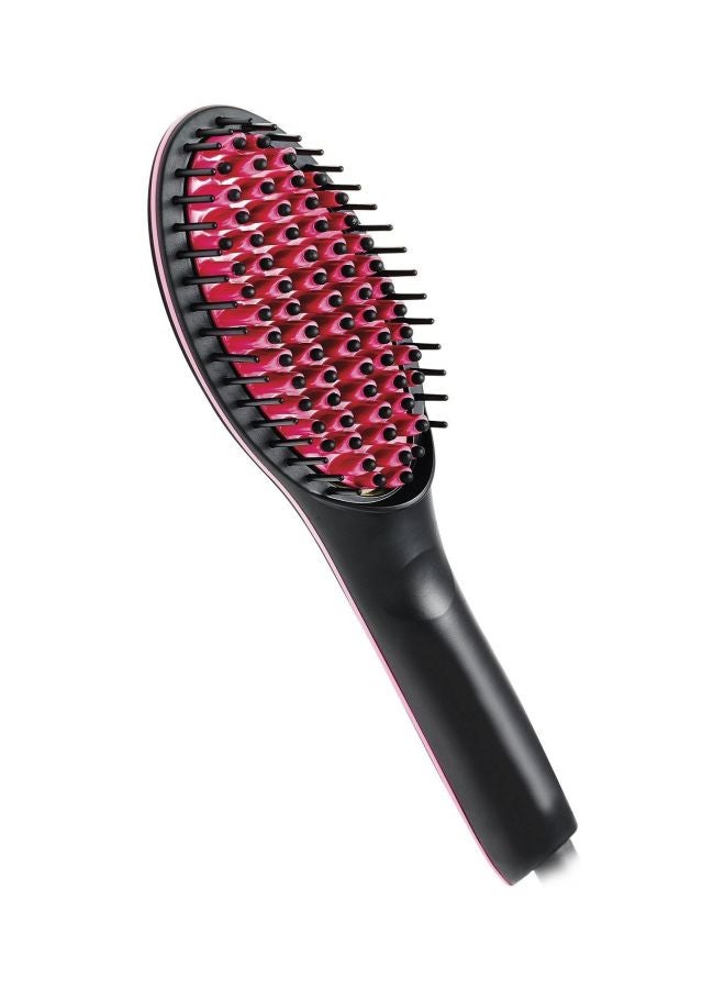 Finiviva Electric Hair straightener Comb Brush Black/Pink  - Image 1