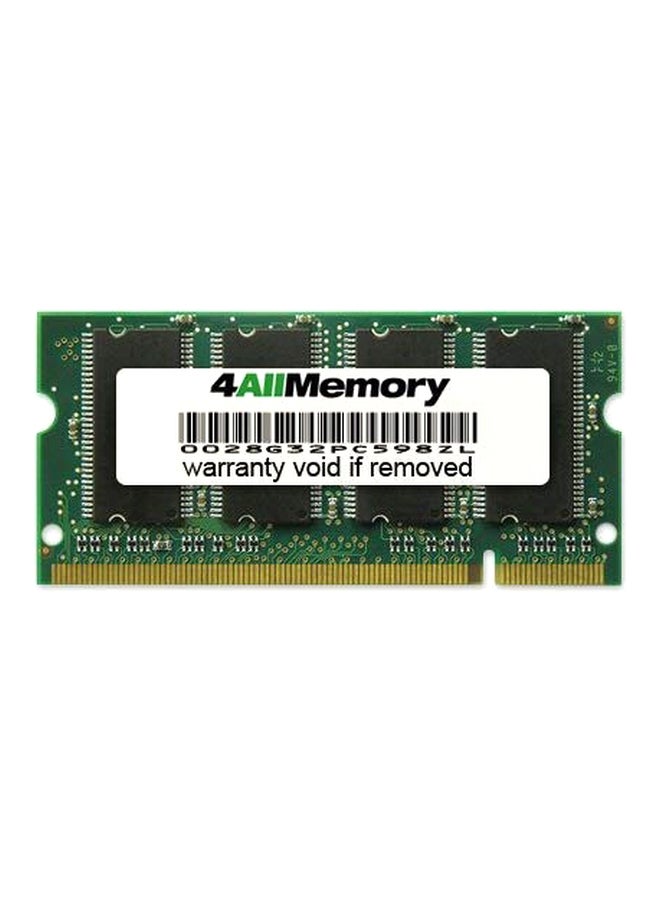 4All Memory - DDR-266 RAM For Toshiba Satellite 2455-S3001 Green - Image 1