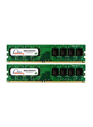 2-Piece SODIMM DDR2-667 PC2-5300 RAM Set For Lenovo ThinkCentre M52 Green - v1569226250/N30198516A_1