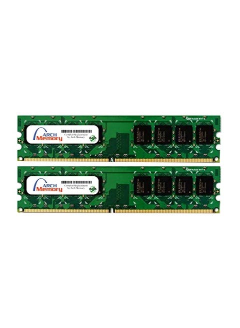 2-Piece SODIMM DDR2-667 PC2-5300 RAM Set For Lenovo ThinkCentre M52 Green