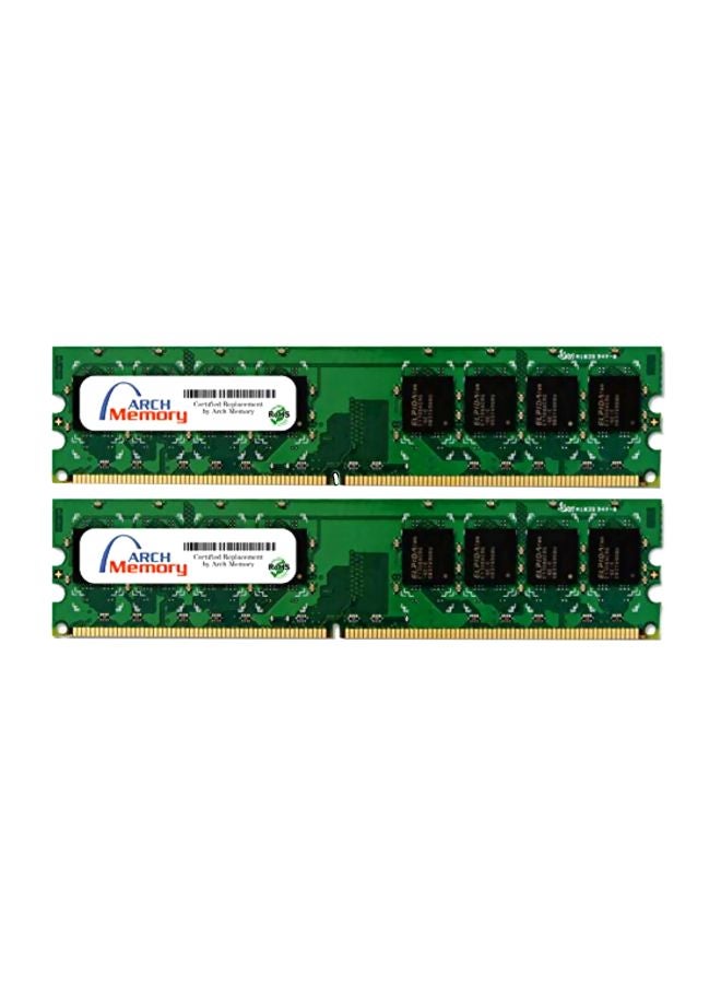 2-Piece SODIMM DDR2-667 PC2-5300 RAM Set For Lenovo ThinkCentre M52 Green