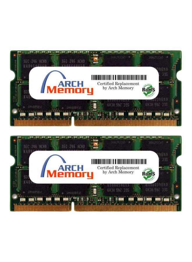 Arch Memory - 2-Piece SO-DIMM DDR3 RAM For Lenovo ThinkPad E540 20C6005GUS Green - Image 1