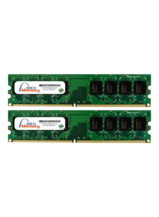 Arch Memory - Pack Of 2 UDIMM DDR2-667 PC2-5300 RAM For Lenovo ThinkCentre M52 8215-E1U - Image 1