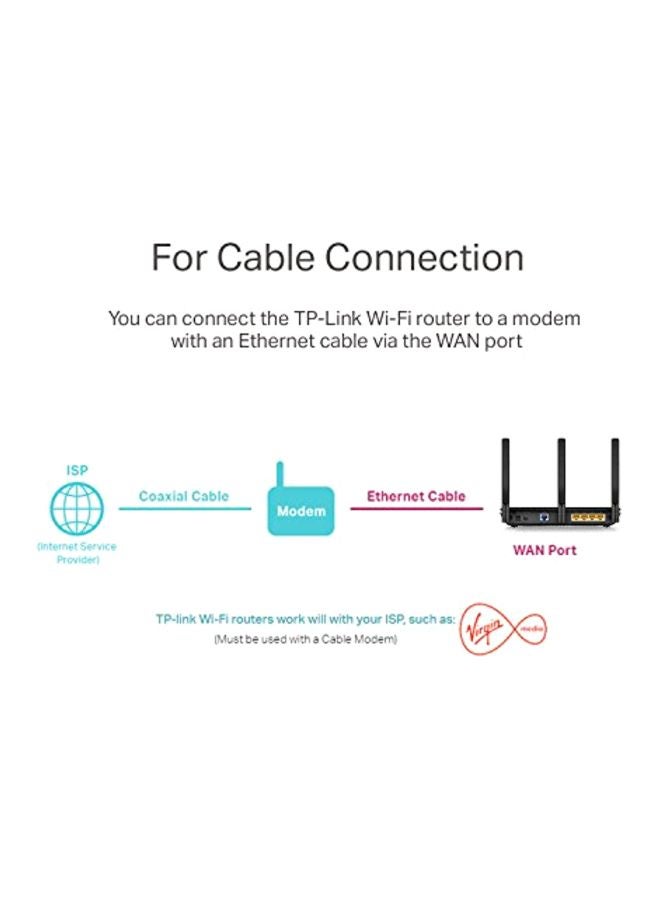 TP-LINK - Archer C2300 AC2300 Wireless MU-MIMO Dual Band Gigabit Router Black - Image 1