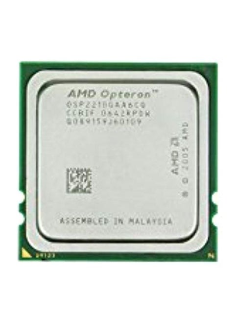 Dual Core Opteron Microprocessor Silver/Green