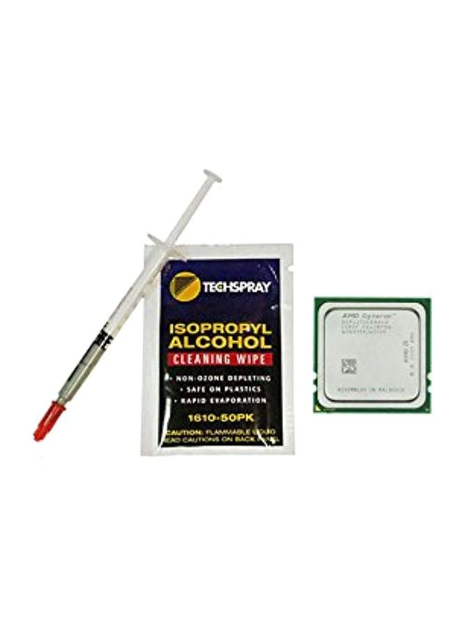 Dual Core Opteron Microprocessor Silver/Green