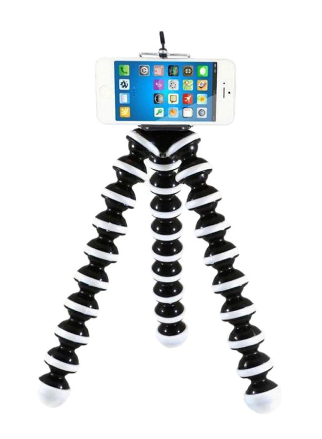 MARGOUN - Flexible Tripod Phone Mount Black/White/Silver - Image 1