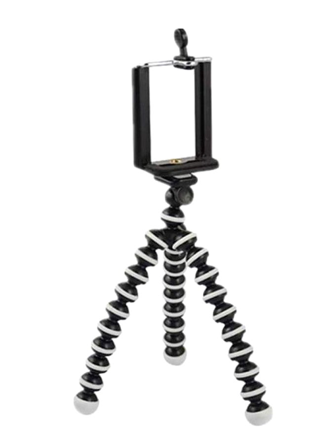 MARGOUN Flexible Tripod Phone Mount Black/White/Silver - Image 1